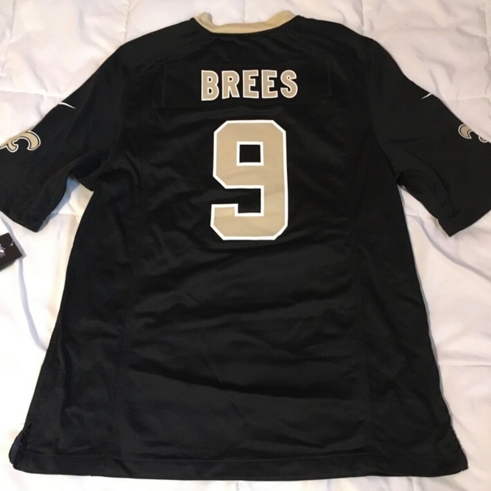 New Orleans Saints Drew Brees #9 Nike Jersey L